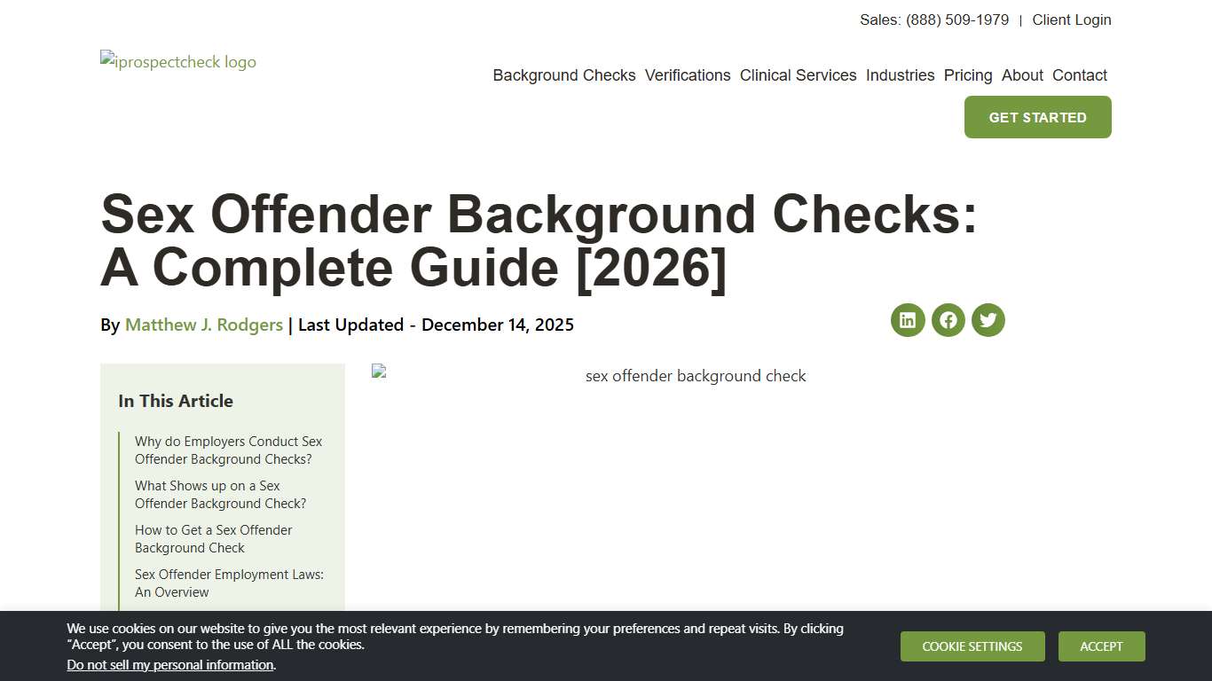 Sex Offender Background Checks: A Complete Guide [2026]